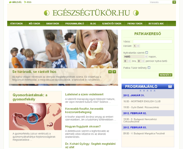 NetFox.hu - Elindult az egeszsegtukor.hu NetFox.hu - Elindult az egeszsegtukor.hu