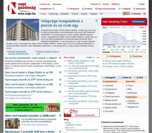 NetFox.hu - Elkészítettük a napi.hu honlapjának oldalait is NetFox.hu - Elkészítettük a napi.hu honlapjának oldalait is